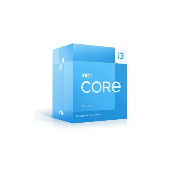 Intel | i3-13100F | 3,40 GHz | LGA1700 | Prosessortråder 8 Core i3 | Prosessorkjerner 4