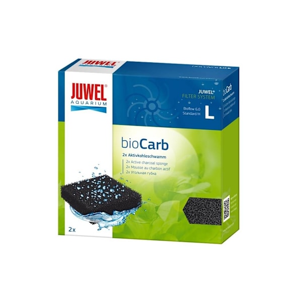 Filtermedium bioCarb L (Standard) - Aktivkullsvamp