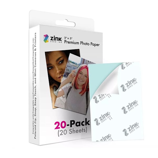 Polaroid Zink Media 2x3" 20kpl