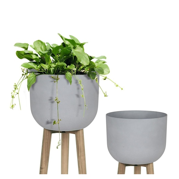 Växthållare SANDSTONE D40xH73,5cm, grå