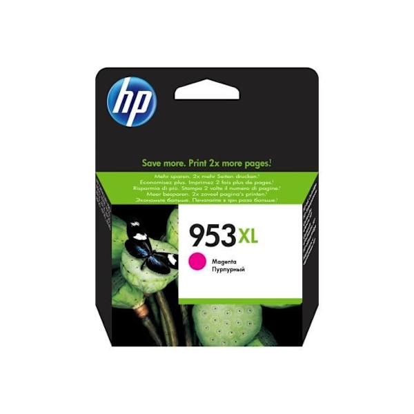 Original HP 953XL højtydende magenta blækpatron