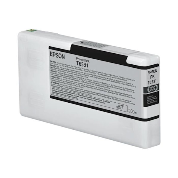 Alkuperäinen Epson 200 ml valokuvamustan mustekasetti Stylus Pro 4900, Pro 4900 Designer Edition, Pro 4900 Spectro_M1