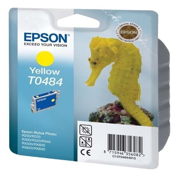 EPSON Pack of 1 Patruuna T0484 - Keltainen - Standard 13ml