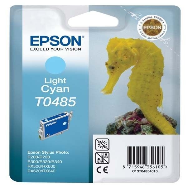 EPSON Pack of 1 Patruuna T0485 - Vaalea syaani - Vakio 13ml