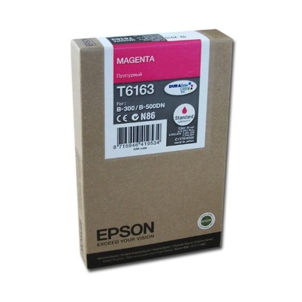 EPSON Pack of 1 Cartridge T6163 - Magenta - Standard 53ml