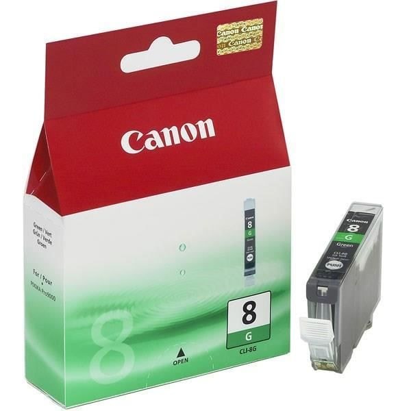 CANON Pakkauksessa 1 mustepatruuna - CLI-8G - Vihreä - vakiotilavuus 13 ml - 5840 sivua