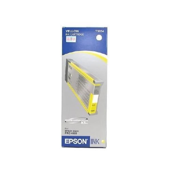 T565400 Epson Stylus Pro 4800 blæk Gul Ægte Epson 17733