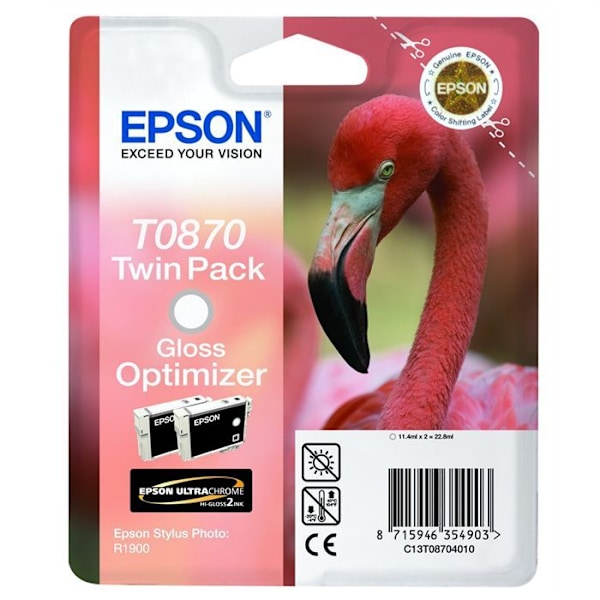 Epson T0870 Flamingo Gloss Optimizer