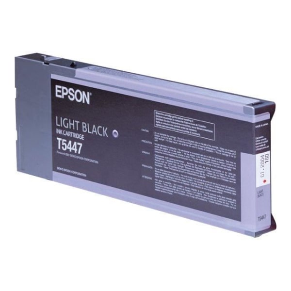 EPSON T5447 220 ml ljus svart bläckpatron för Color Proofer 9600 och Stylus Pro 4000