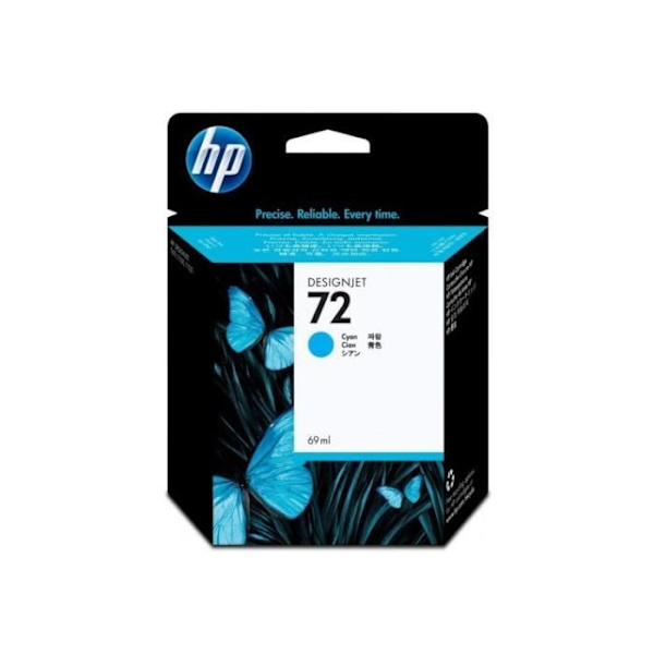 HP 72 original cyan blækpatron (C9398A)