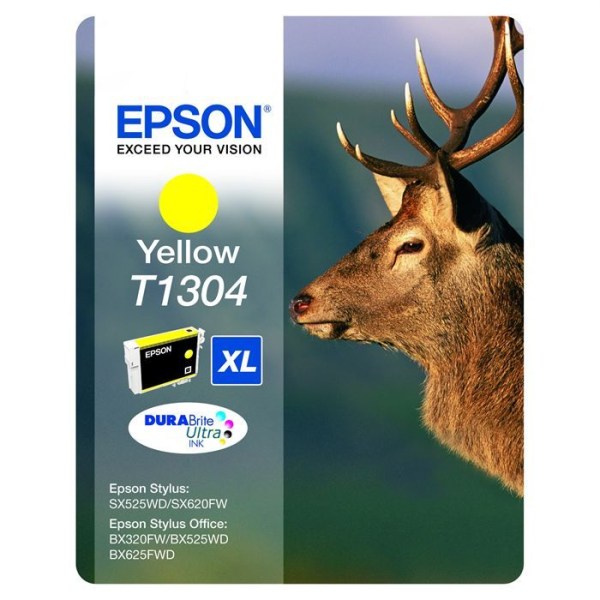 Epson T1304 Deer Yellow Bläckpatron