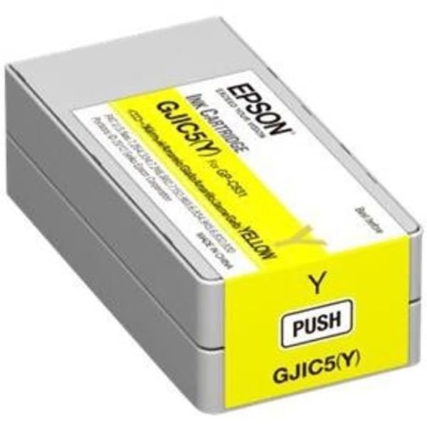 EPSON GJIC5-kassett - Gul - För Colorworks GP-C831 och GP-M831