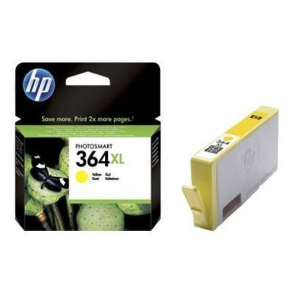HP 364XL -tulostuskasetti - CB325EE - Keltainen - 750 sivua