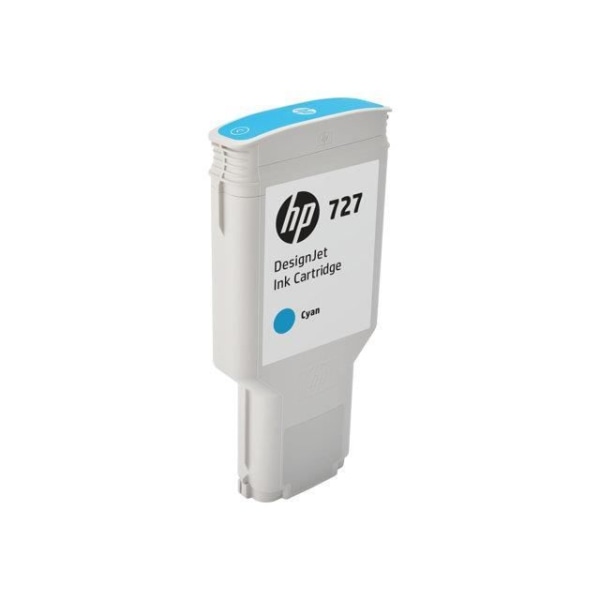 HP bläckpatron 727 - Cyan - 300 ml
