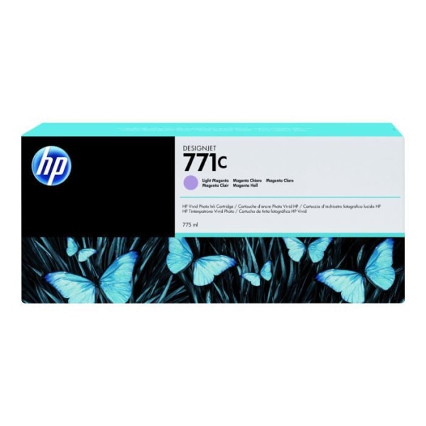 HP - 1 bläckpatron 771C Original - 775 ml - Magenta