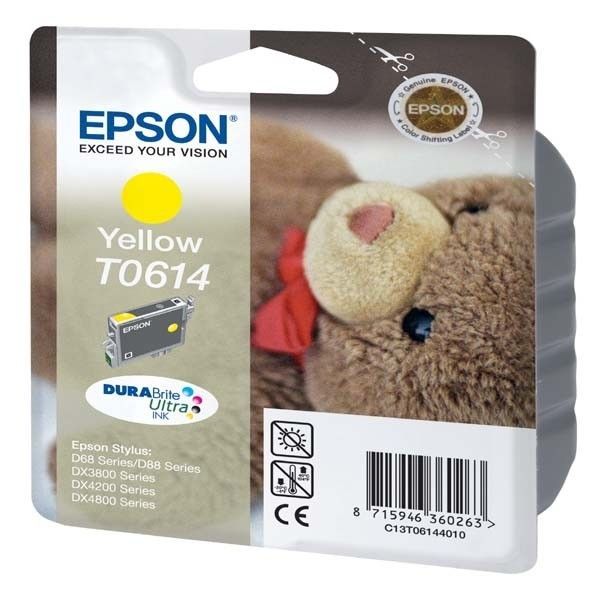 Epson T0614 Bear Yellow Bläckpatron