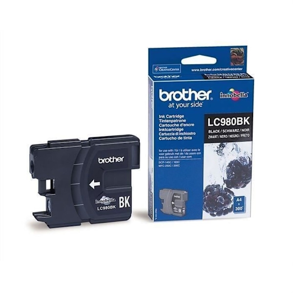 Brother LC980BK musta mustepatruuna