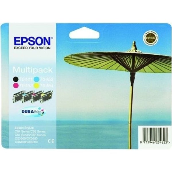 Epson T0445 Parasol Multipack Color bläckpatroner