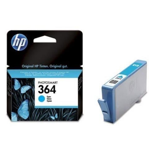 Tulostuskasetti - Hewlett-Packard - HP 364 - Syaani - Vivera muste - Valokuvalaatu