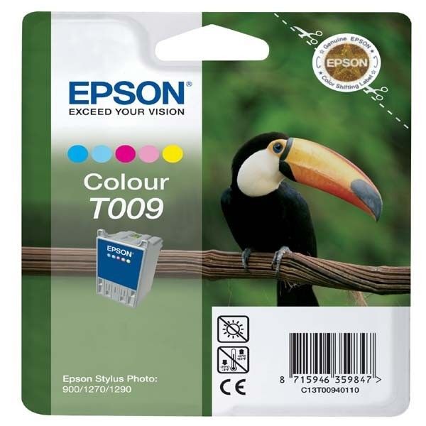 EPSON T009 blækpatron - fem farver - Standardkapacitet 66ml - 330 sider