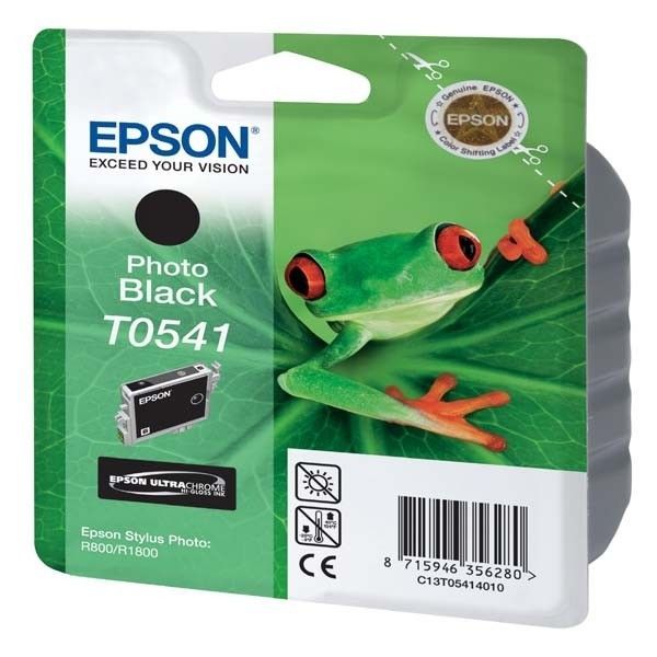 EPSON Förpackning med 1 fotopatron T0541 - Svart - Standard 13ml