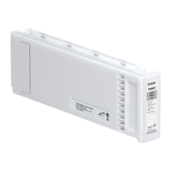 Epson T8907 700 ml lys sort blækpatron til SureColor SC-S80600