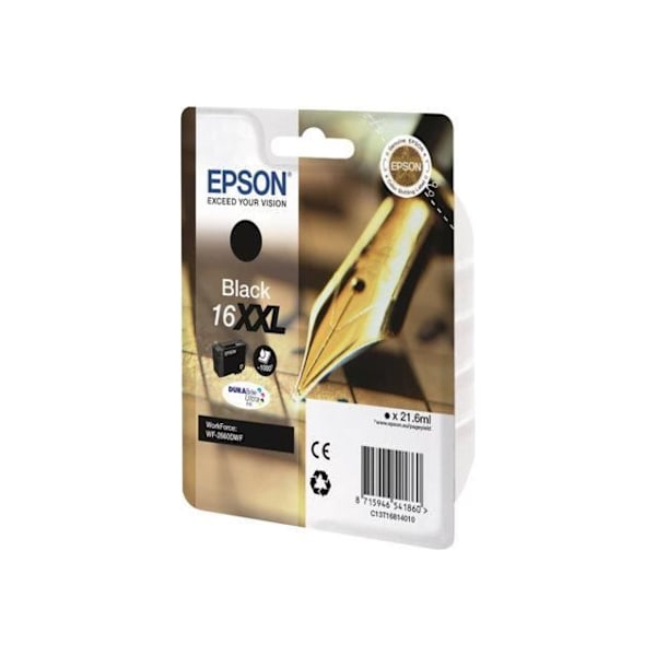 Blækpatron - EPSON - WorkForce WF-2660DWF - Sort - XL - 22 ml