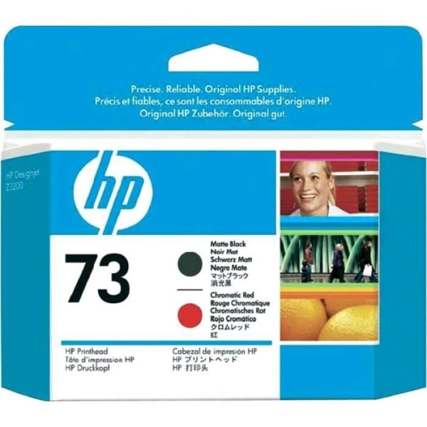 HP 73 skrivhuvud - Svart - 130 ml för HP DesignJet Z3200, Z3200ps