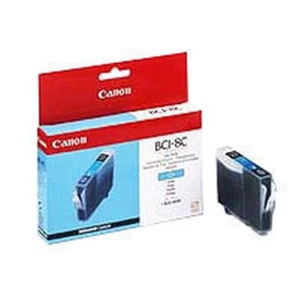 Tonerkassett - CANON - BCI-8C - Cyan - Bläckstråle - Räcker upp till 450 sidor