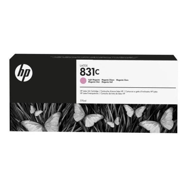 HP 831C bläckpatron - Ljus magenta - 775 ml - för HP Latex 315/335/360/365