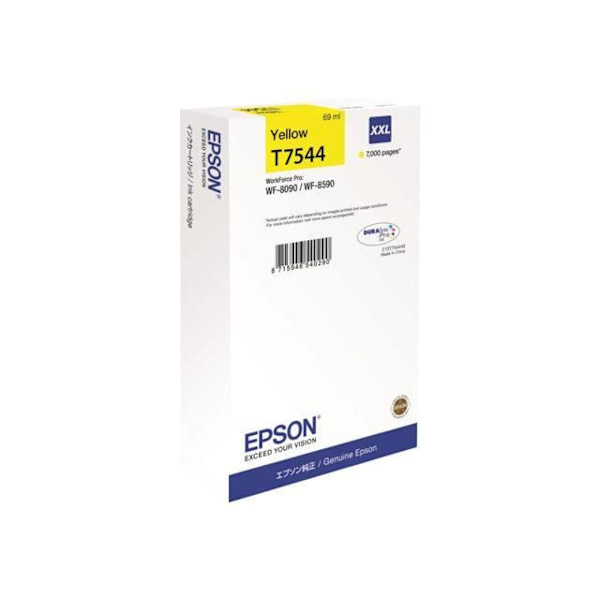 EPSON Keltainen värikasetti - XXL - 7000 sivua - WF-8x90