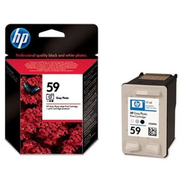 HP 59 grå fotobläckpatron - HP Photosmart 7960, 7760, 7660, 245, 45 - 17 ml