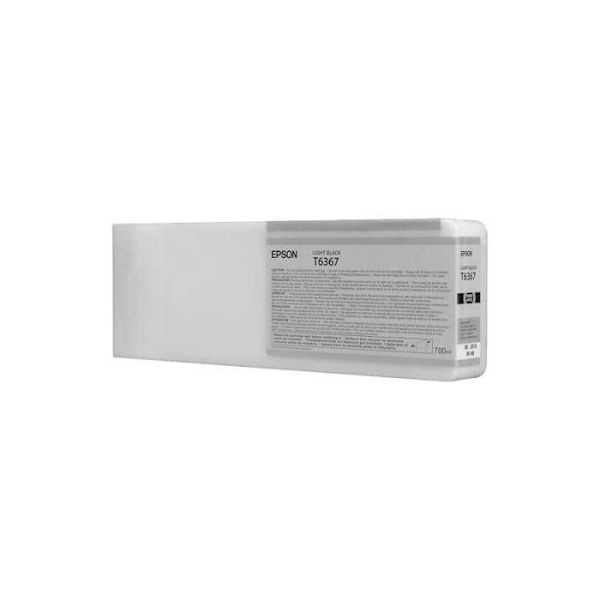 EPSON Cartridge T6367 - Lys sort - 700ml