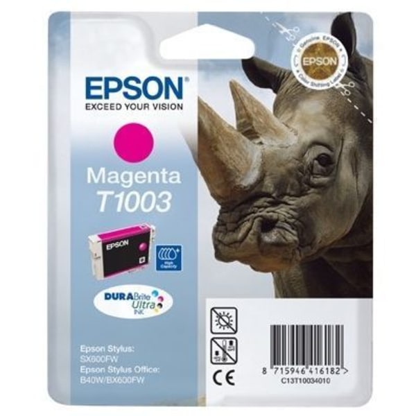 Epson T1003 Rhinoceros Magenta blækpatron