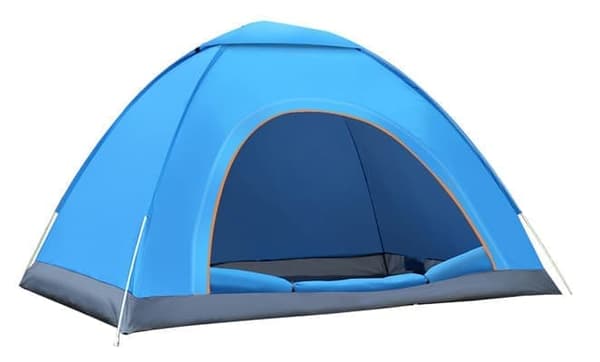 Automatic Camping Tent, Beach Tent, Pop-Up Tent, Wind Shelter - Waterproof, Spacious, Easy Setup - 200×100×110cm Blue Blue