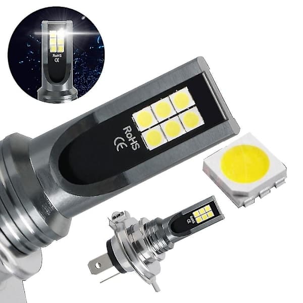 H4/9003 LED-frontlyspærer - H4 Bilfrontlykter - H4 Bilfrontlykter - Lyse LED-bilfrontlyspærer - H4 LED-frontlykter