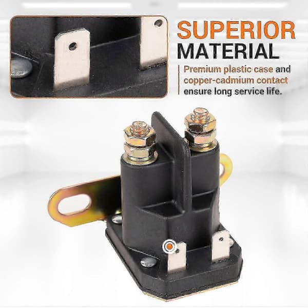 862-1211-211-16 AM138068 Solenoidrelä 12V från BlueStars - Passar Trombetta John Deere Cub Cadet 7 [DB]