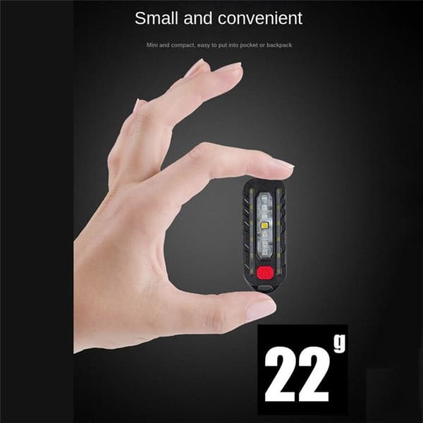 Bike light shoulder light helmet light taillight bicycle clip light warning taillight