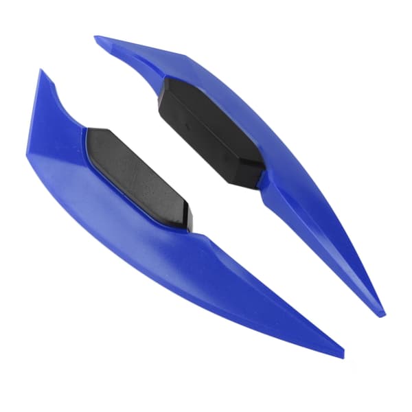 Par Motorcykel Winglets Aerodynamisk Vinge Universal Motorcykeltilbehør til Elcykel ATV UTVA Par Blå