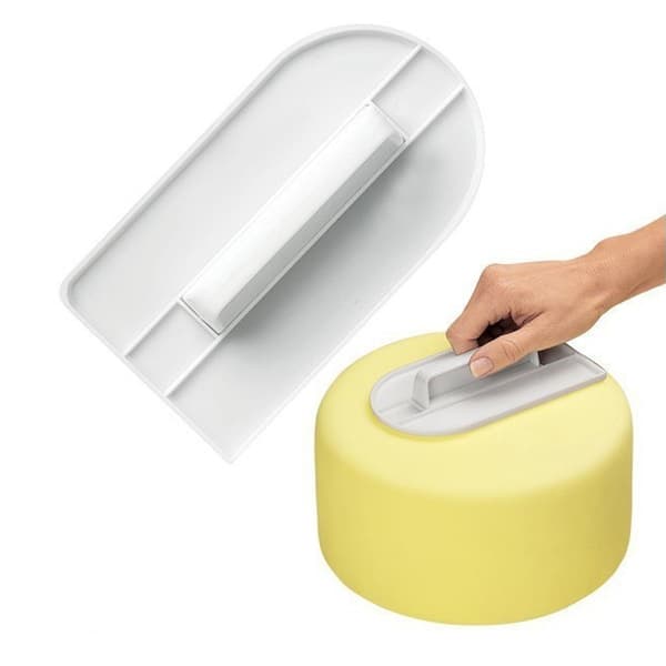 Kageglatter - Kageudjævner - Bagning Vit white