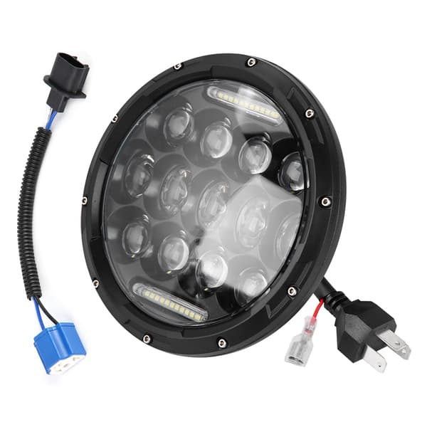 1 stk 7 tommer 300W 6000K LED-bilforlygte til Wrangler Jeep