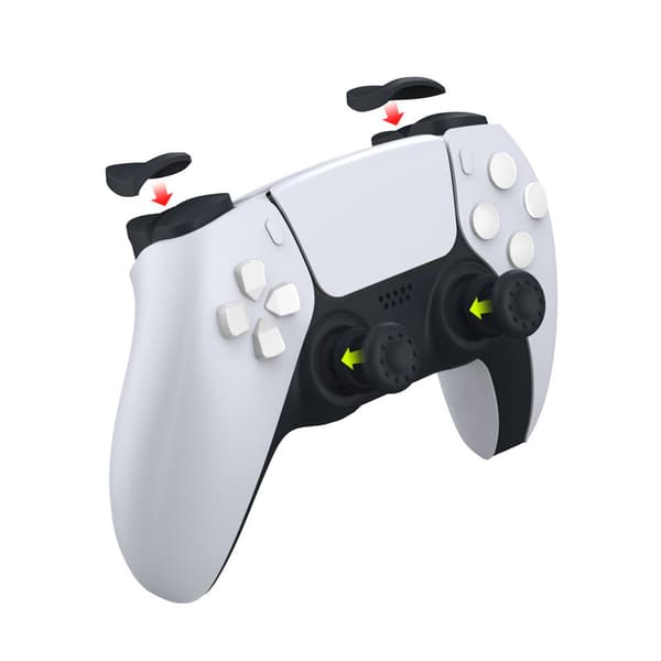 Sopii PS5:lle ja TSV 8-osainen Comfort Controller Extender L1R1