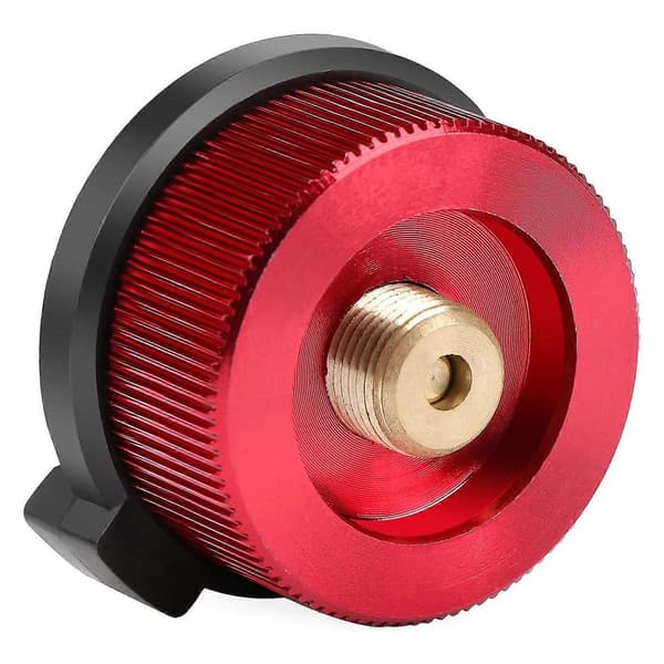 PCS Camping Gasadapter Omformer Komfurotilslutning til Butanbeholder til Skrue Gaspatron