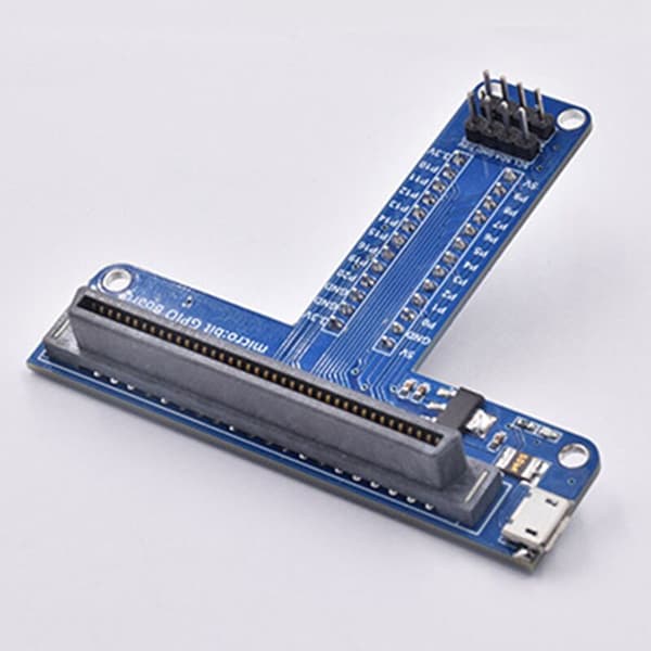 T-typ förlängningsadapter för Microbit Breadboard Python Grafiskt programmeringsgränssnitt för BBC Microbit