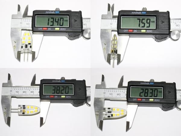G4 2w dimbar 12v DC + AC Led lampe 4300K hvitgul G-4 3-pakning multifärg multicolor