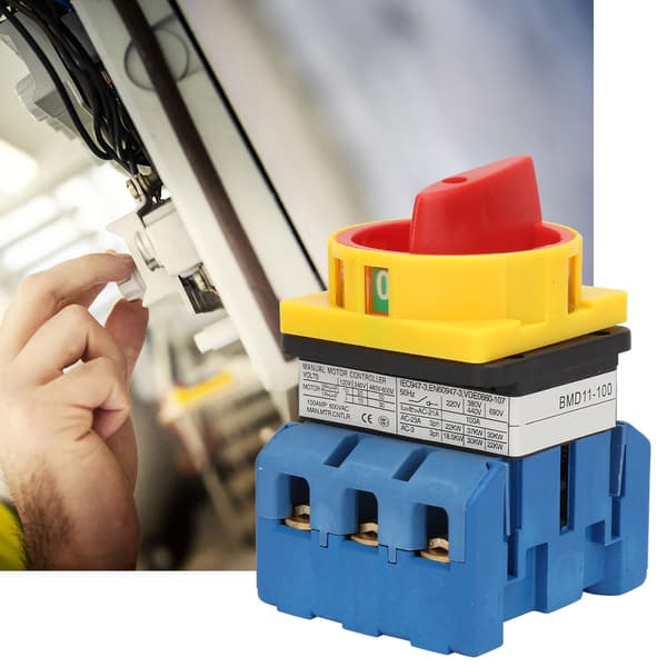 80A/100A Load Disconnect Switch 3-Pole 2-Position Rotary Cam On/Off Switch (100A)
