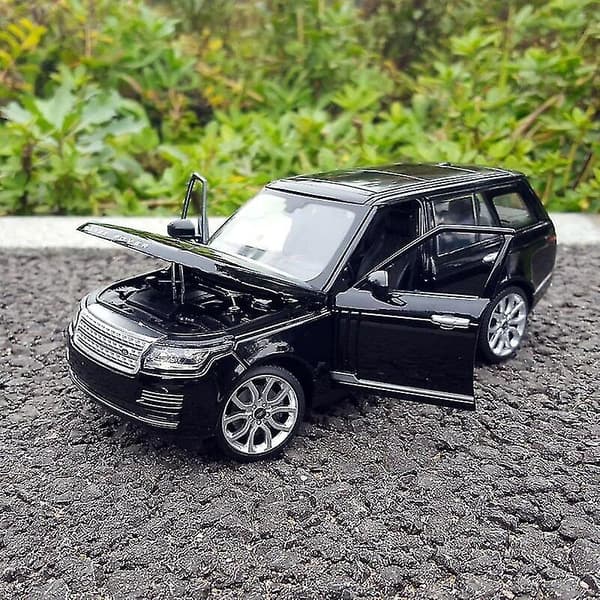 1:24 Range Rover SUV Legetøj Legering Bil Trykstøbt & Legetøjsbiler Bilmodel Miniature Skalamodel Billegetøj Til Børn Hvid White