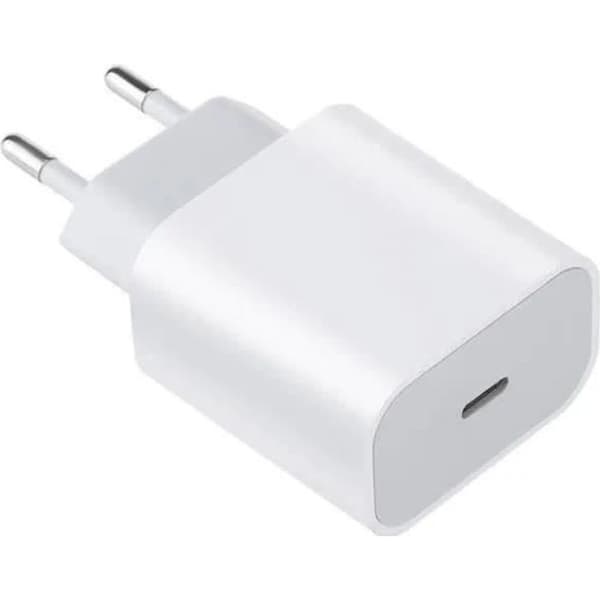 Hurtiglader 25W - E.F.CONNECTION - USB-C - Kompatibel med Samsung Galaxy A26 A25 A36 A16 A56 - Hvit - Veggadapter[JUN] Hvit Vit