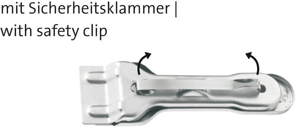 Keraamisen lieden kaavin, vaihdettava puhdistusterä, teräs, hopea