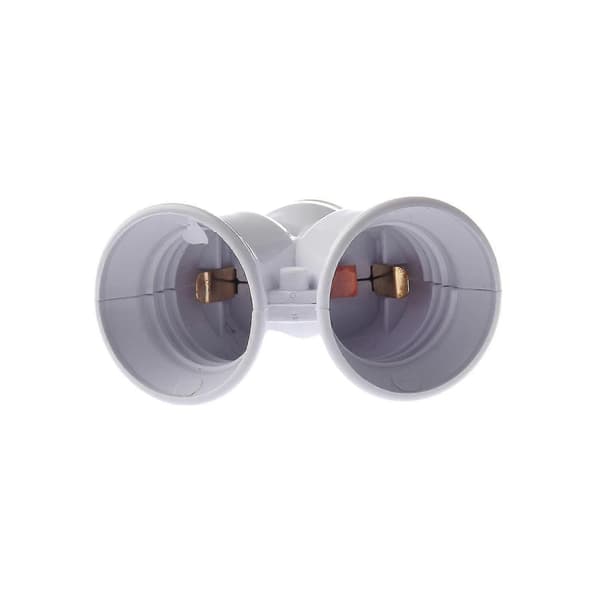 3x E27 1 til 2 E27 LED-pæreadapter for lampe, split-splittersokkel